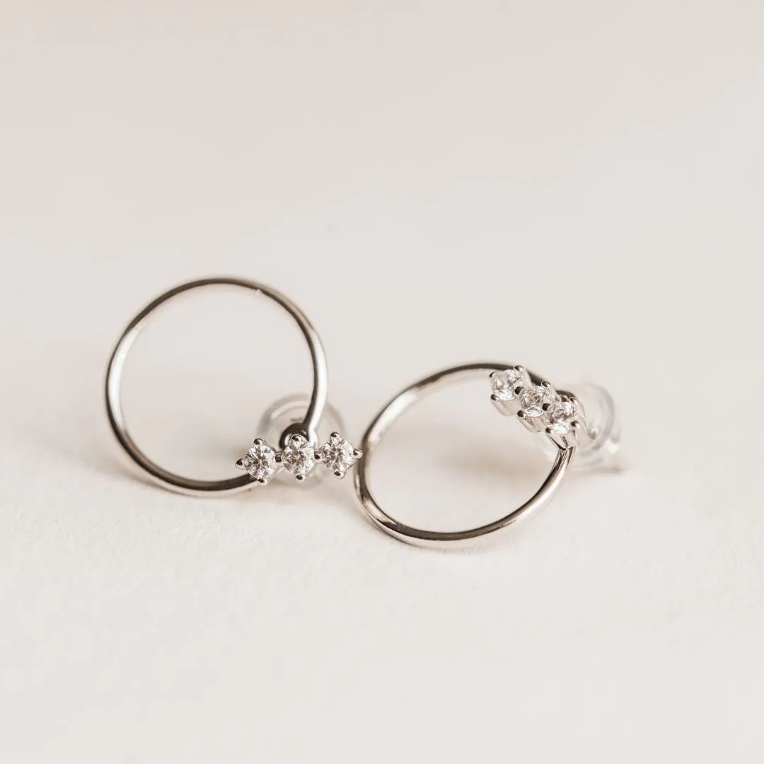 [ Hoop Hugger Earrings ]