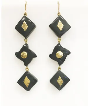 Ashley Pittman Julikana Earring Dark Horn