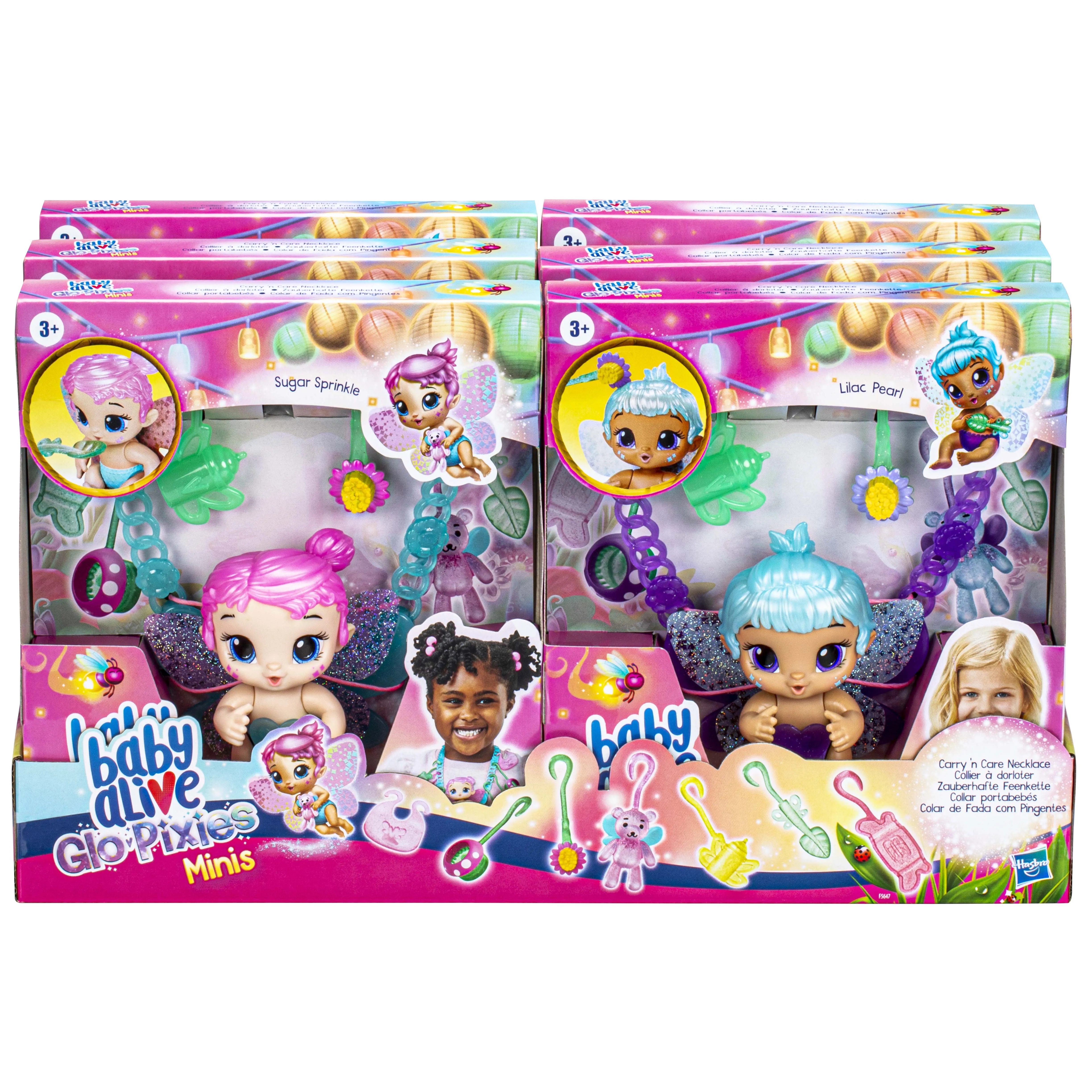 Baby Alive Glo Pixies Minis Carry 'N Care Necklace Assorted Styles