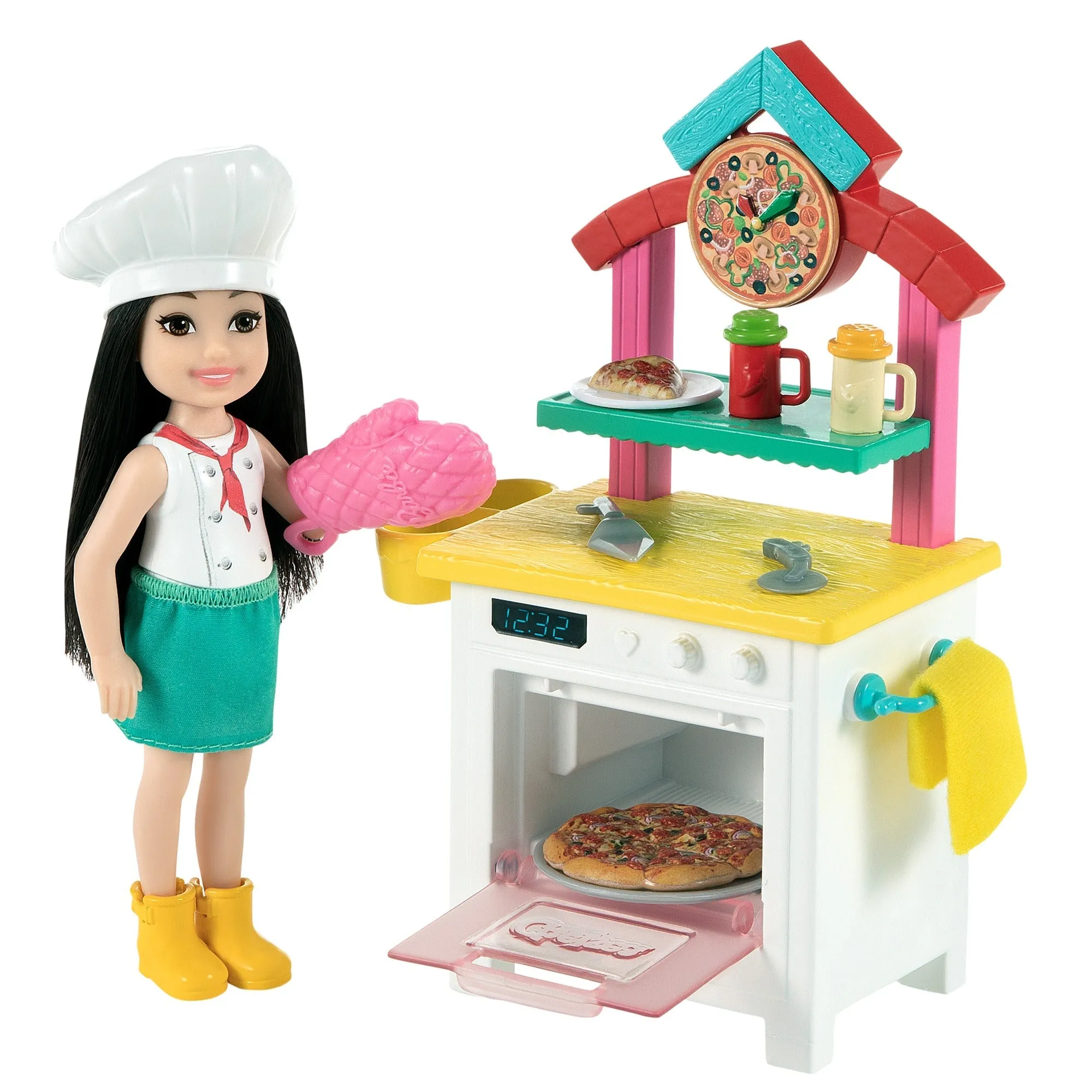 Barbie Chelsea Can Be... Doll And Playset Pizza Chef