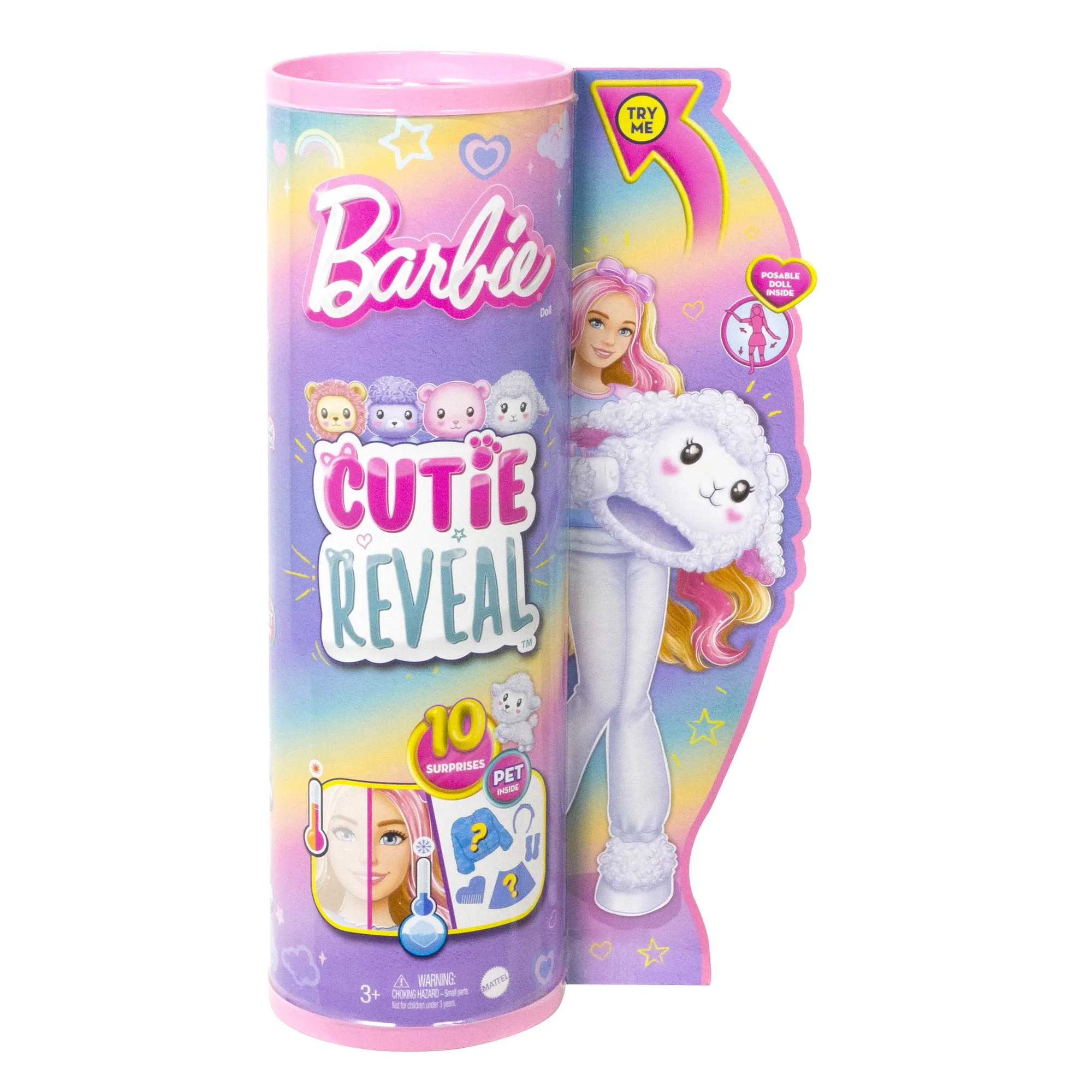 Barbie Cutie Reveal Cozy Cute Tees Series Lamb Doll