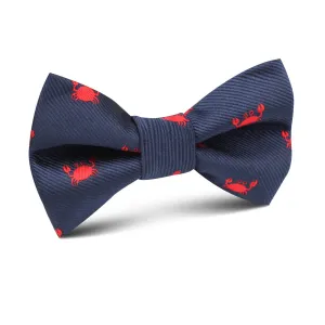 Beach Sand Crab Kids Bow Tie