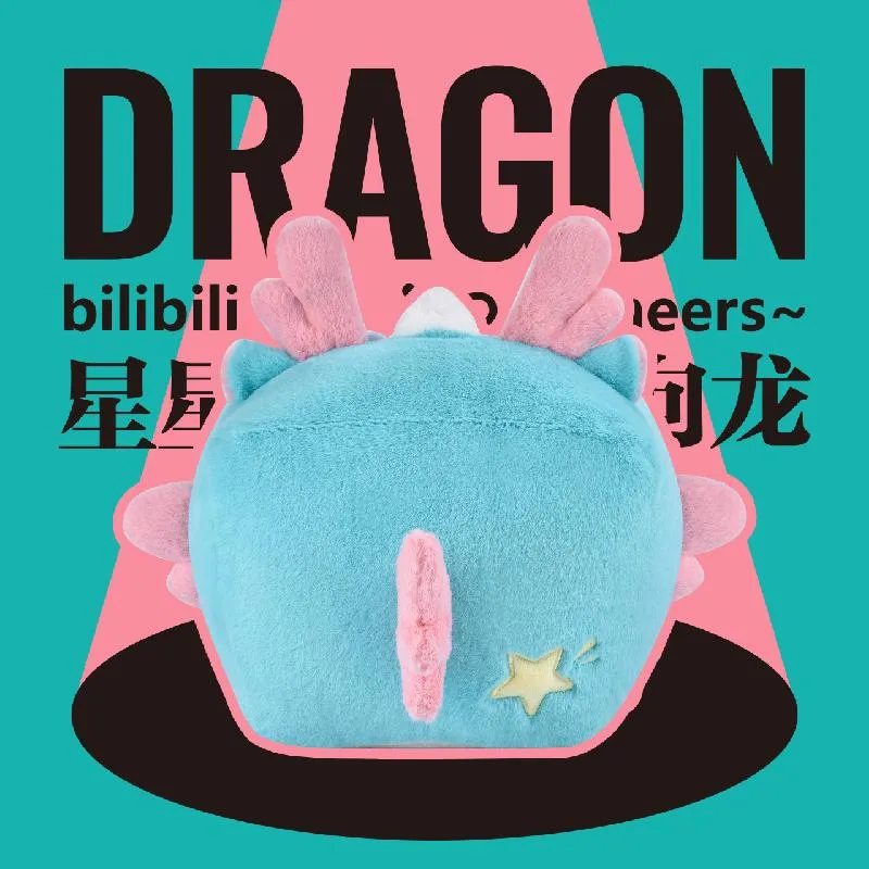 BilibiliGoods Pillow Long Dragon Plush Pendant Year of the Dragon Doll for Home Bedroom