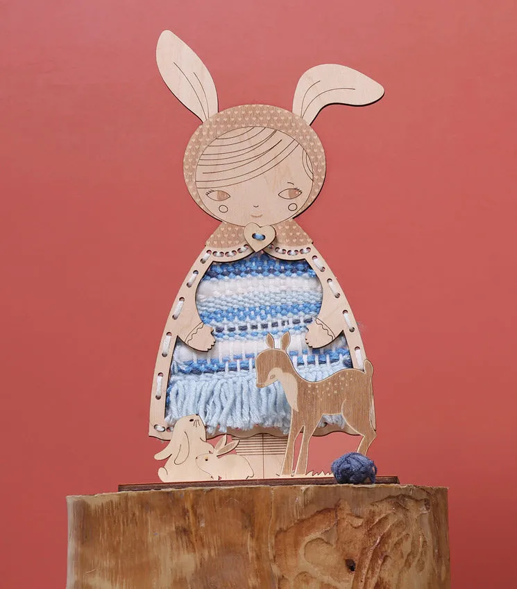 Bunny Figure Weaving Kit