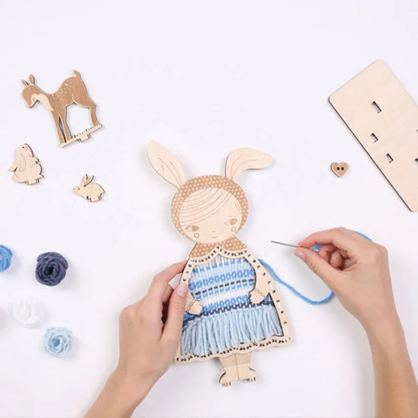 Bunny Figure Weaving Kit