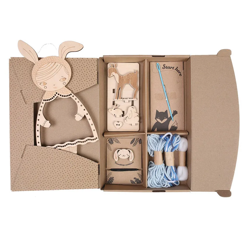 Bunny Figure Weaving Kit