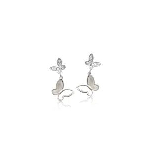 Butterfly Mother of Pearl Earrings