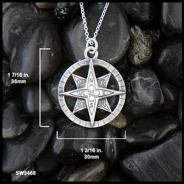 Celtic Compass Pendant