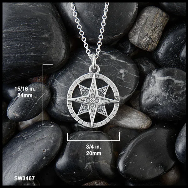 Celtic Compass Pendant