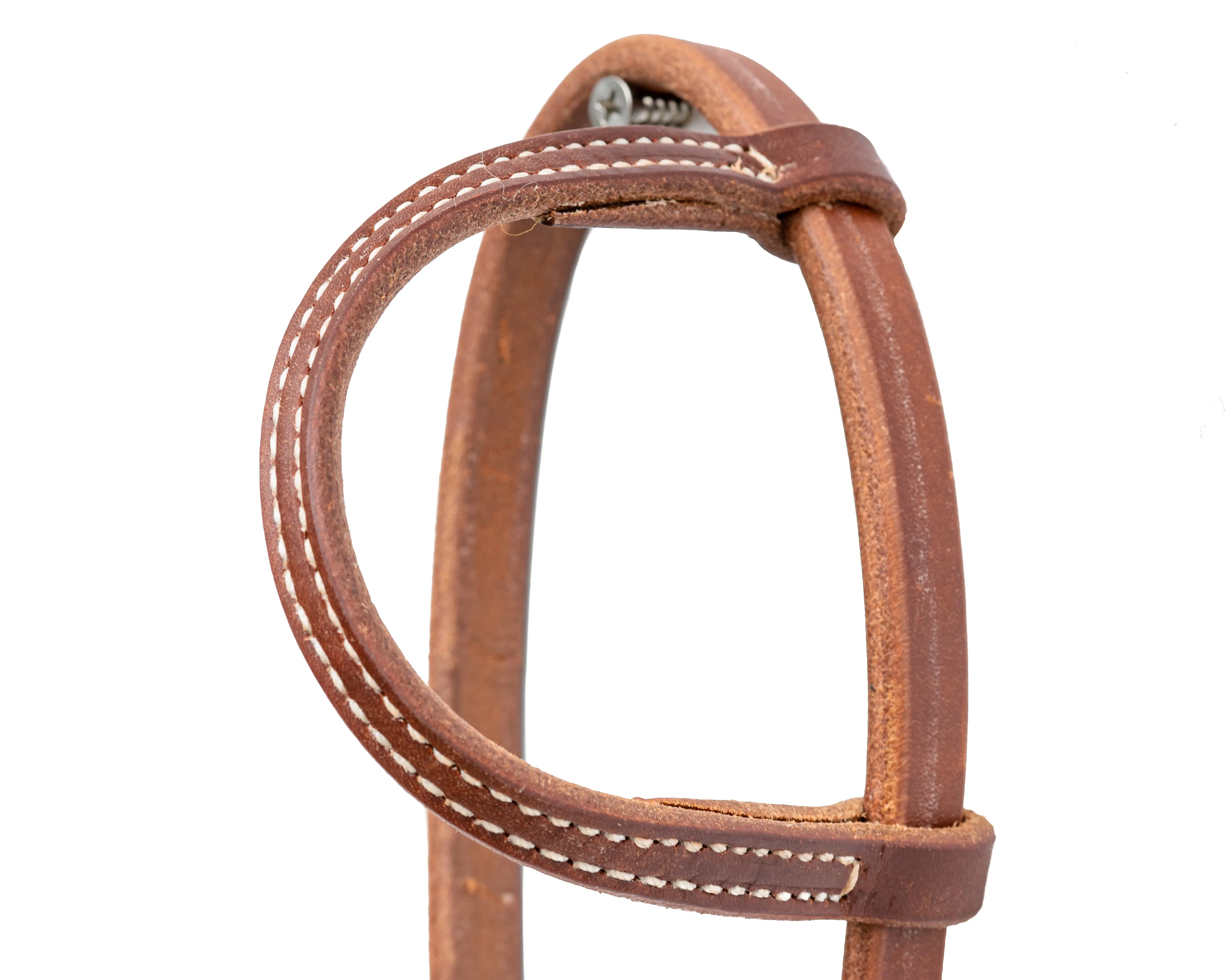 Cowperson Tack Headstall w/Floral Square Buckle