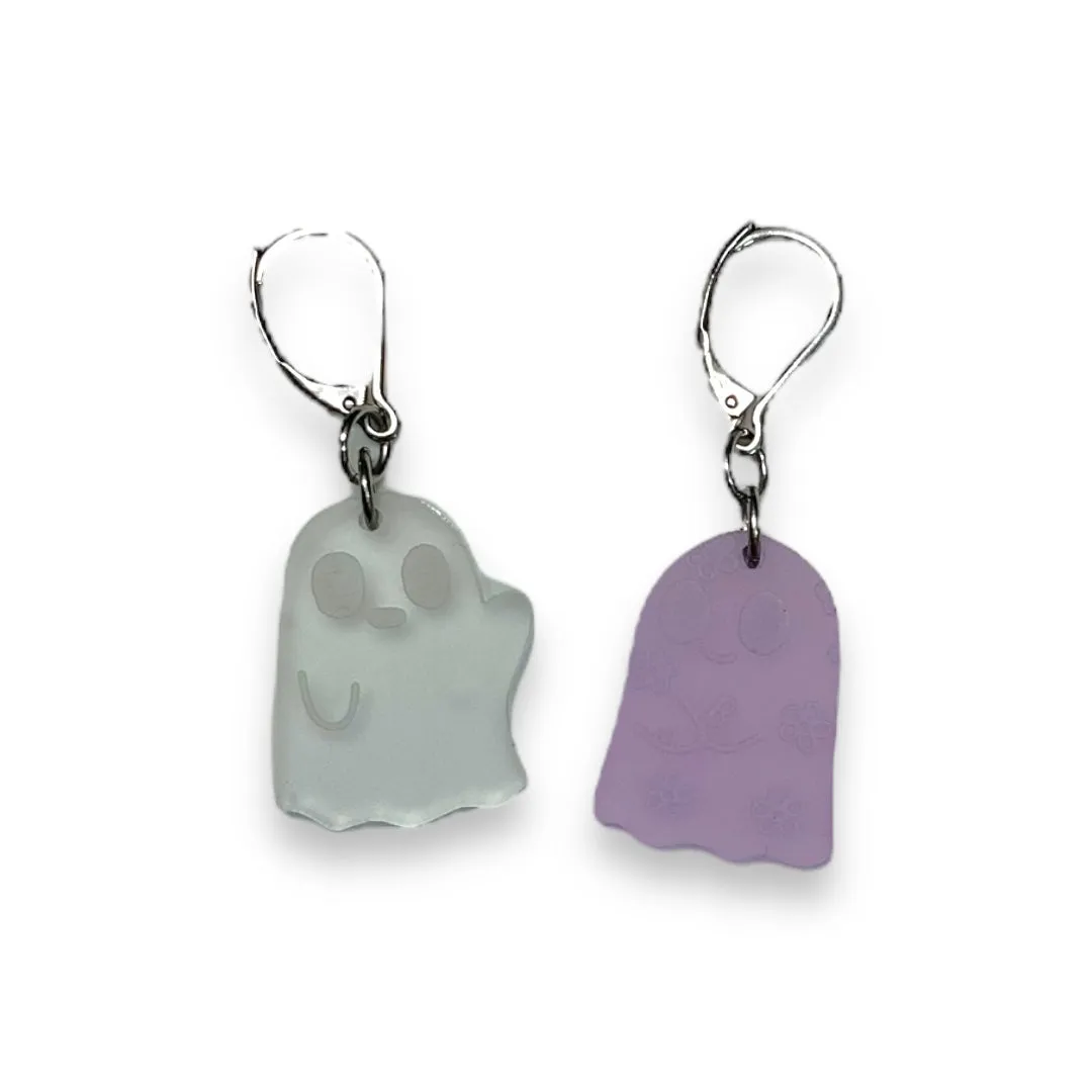 Cryptid Club Ghost Earrings