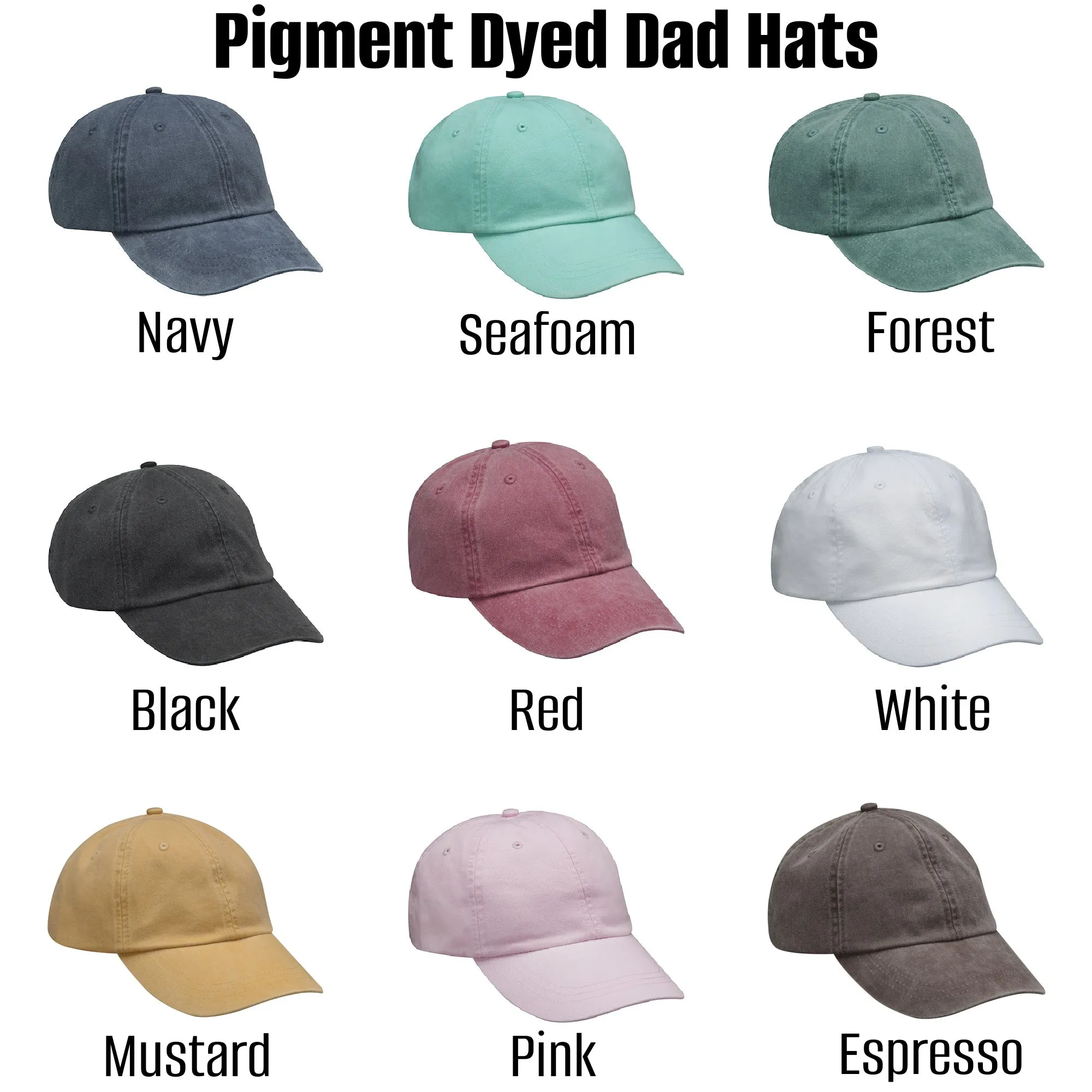 Dog Ears Custom Dad Hat, Baseball Cap