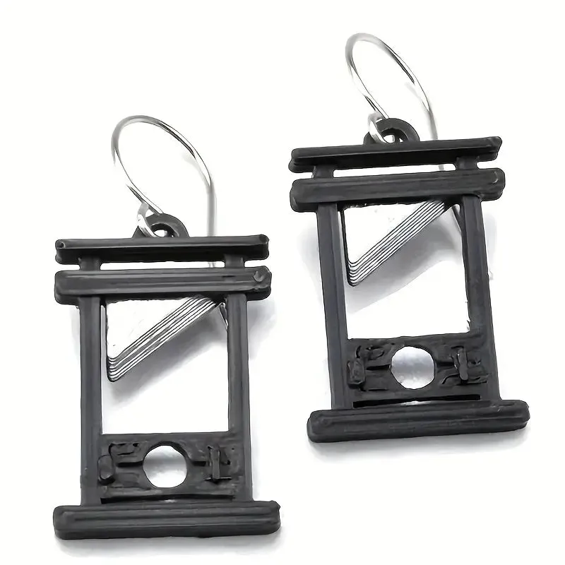 Gothic Retro Guillotine Earrings