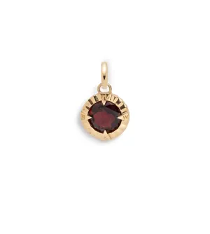 Internal Compass : Garnet Gemstone with Annex Link