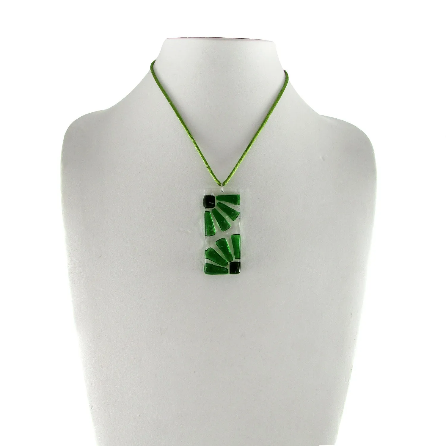 LAMA Glass Pendant - Green