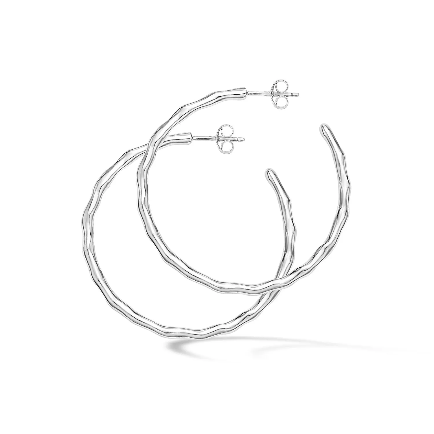 Large Waterfall Hoops