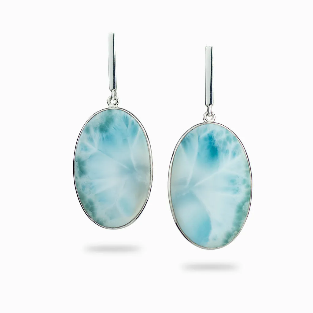 Larimar Drop Earrings