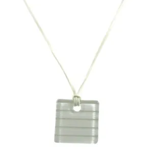 LGAN Glass Pendant - White