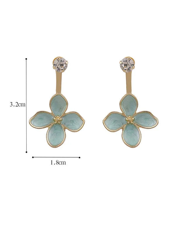 Simple Elegance Petal Earrings