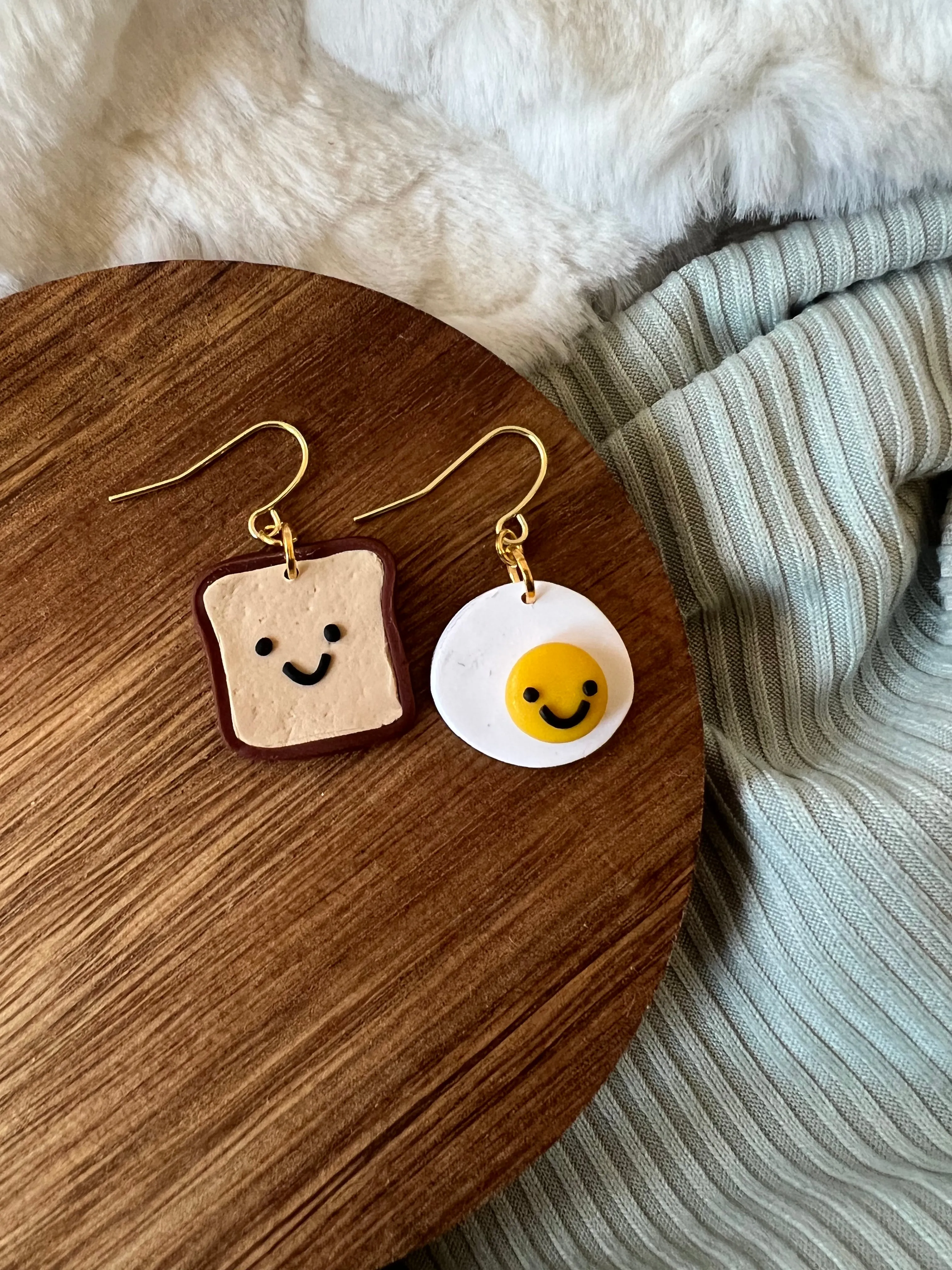 Wendy Waffle Earrings